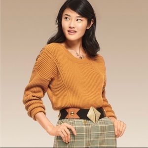 Cabi, Step Up Chunky Knit Sweater Oversized, Size Small | Fall 2019